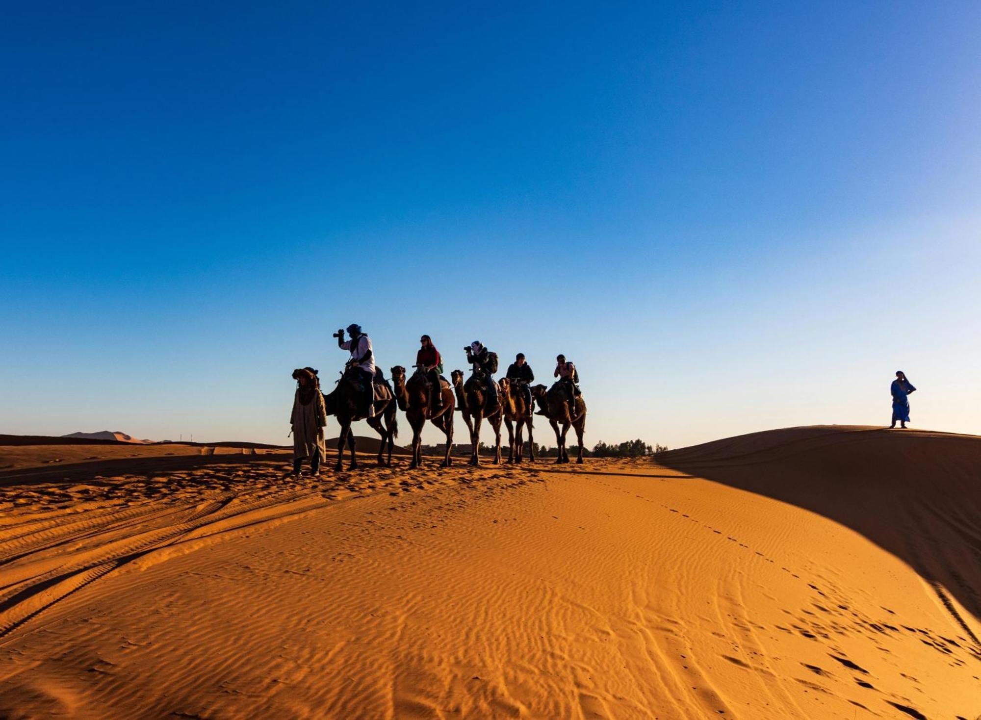 מלון מרזאוגה Sahara Luxury Camp מראה חיצוני תמונה