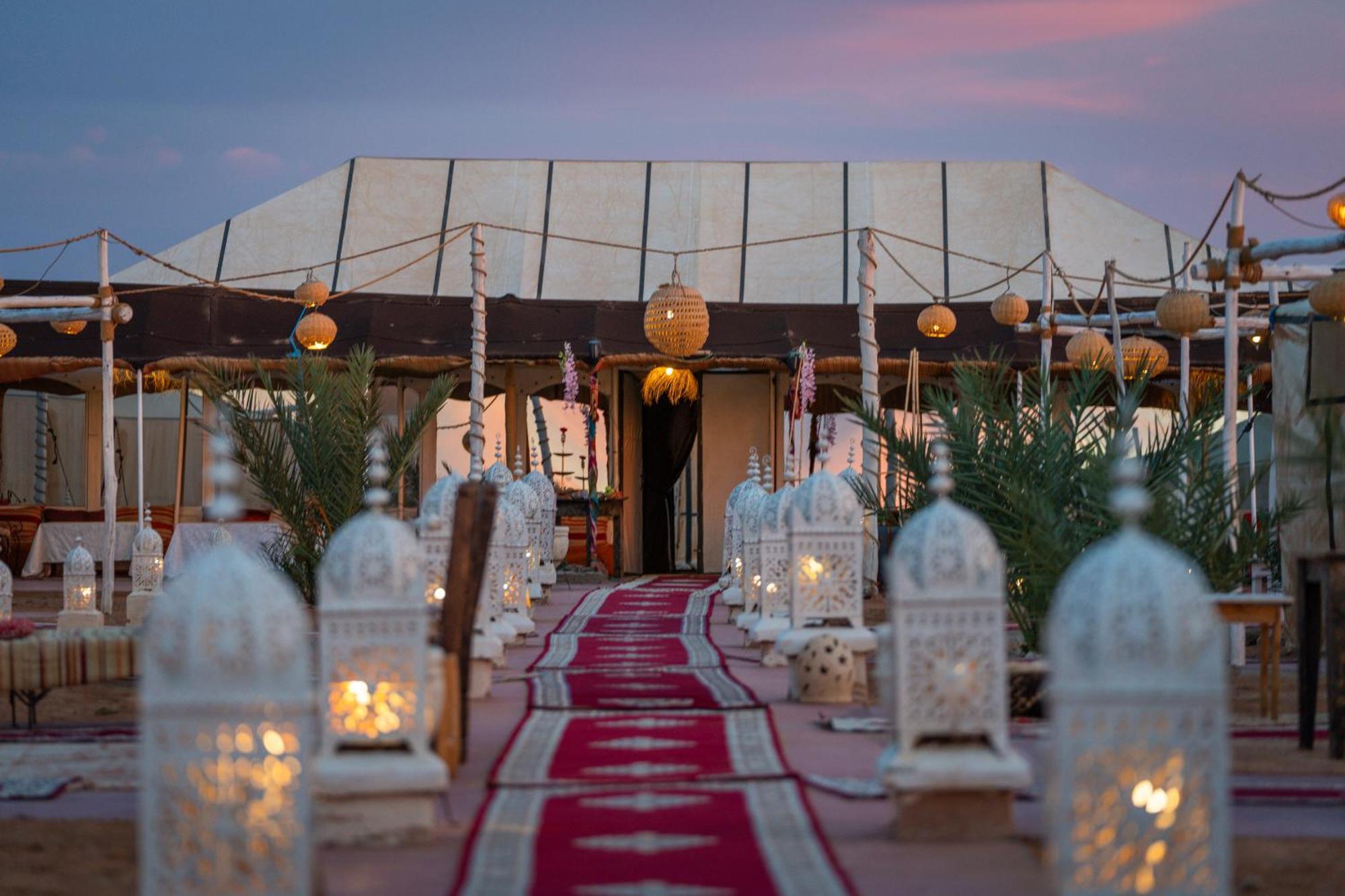 מלון מרזאוגה Sahara Luxury Camp מראה חיצוני תמונה