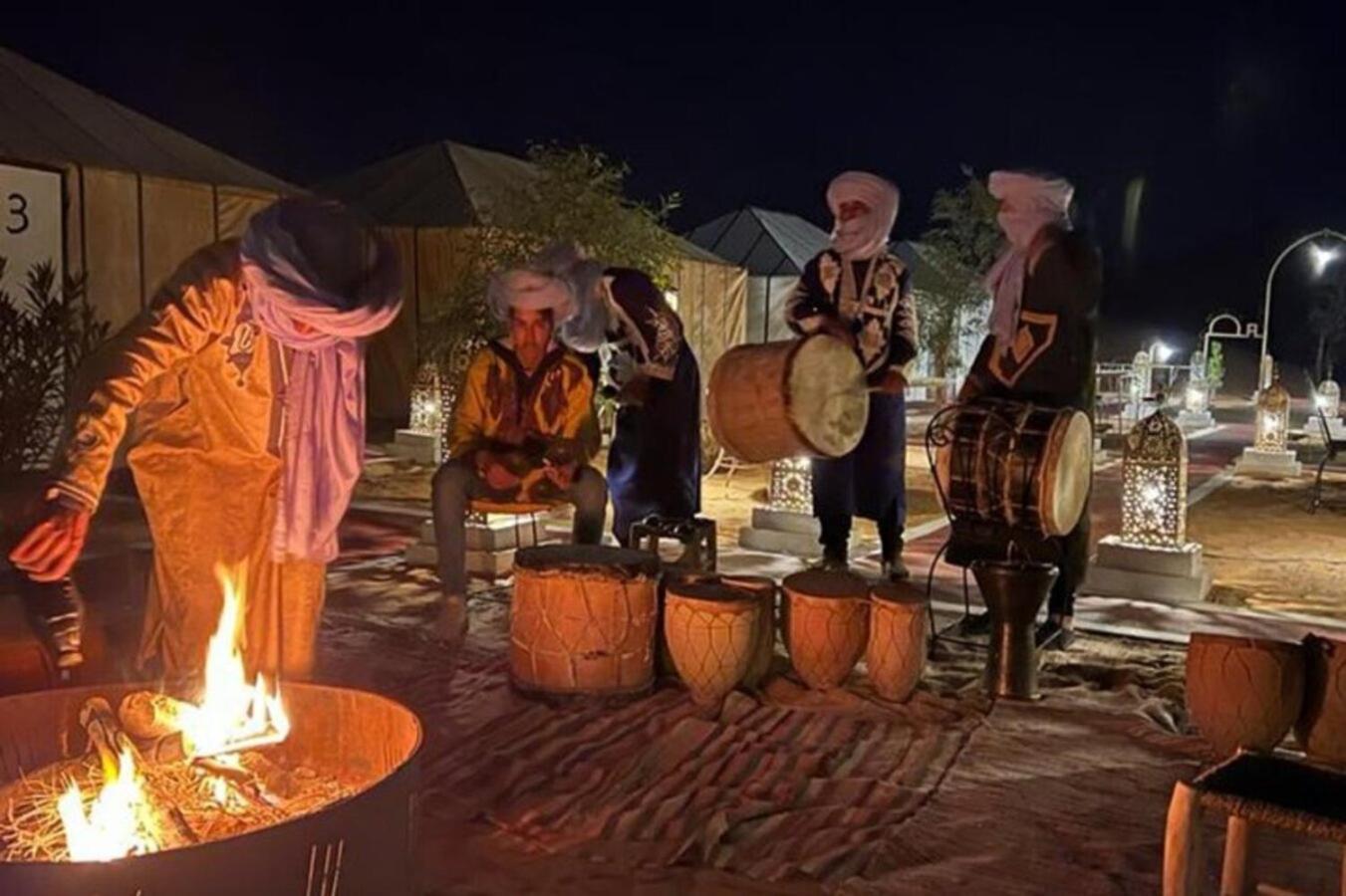 מלון מרזאוגה Sahara Luxury Camp מראה חיצוני תמונה