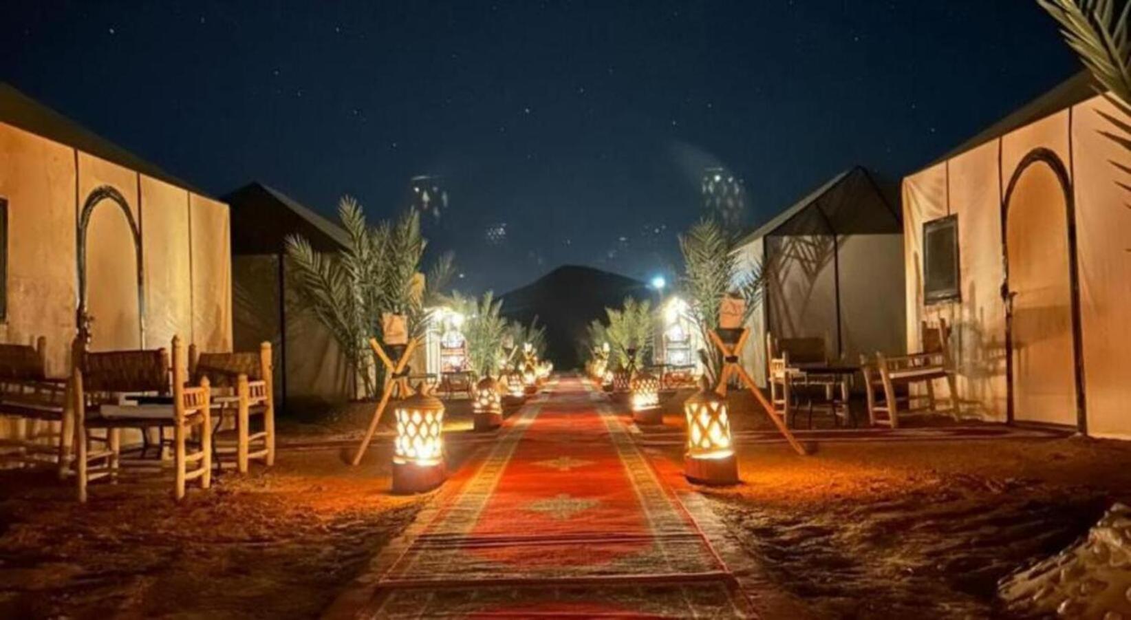 מלון מרזאוגה Sahara Luxury Camp מראה חיצוני תמונה