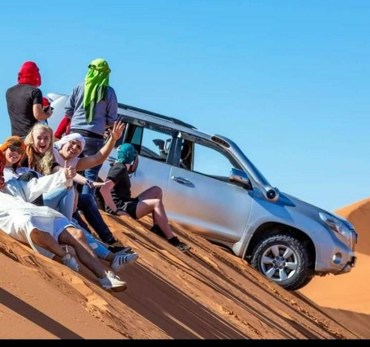 מלון מרזאוגה Sahara Luxury Camp מראה חיצוני תמונה